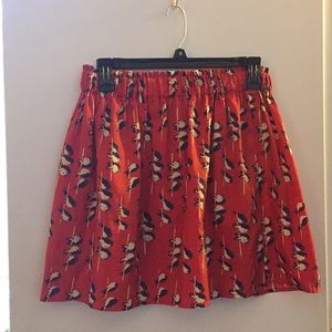 Red Camel Skirt